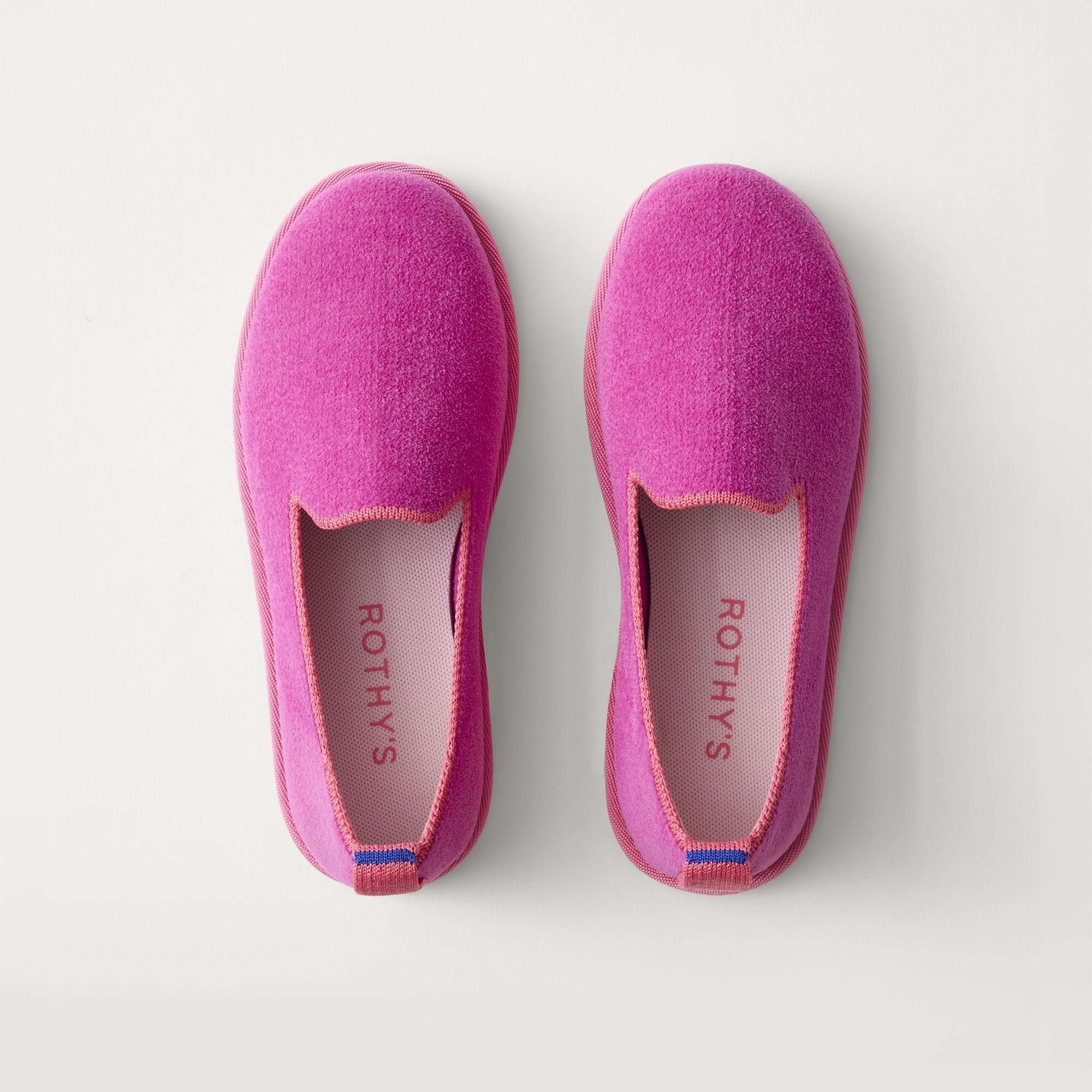 PDP | The Mini Loafer in ReVelvet™ Sweetpea shown from the top.