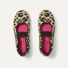 The Kids MJ Sneaker in Desert Cat shown from the top.