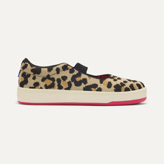 side | The Kids MJ Sneaker in Desert Cat shown from the side.