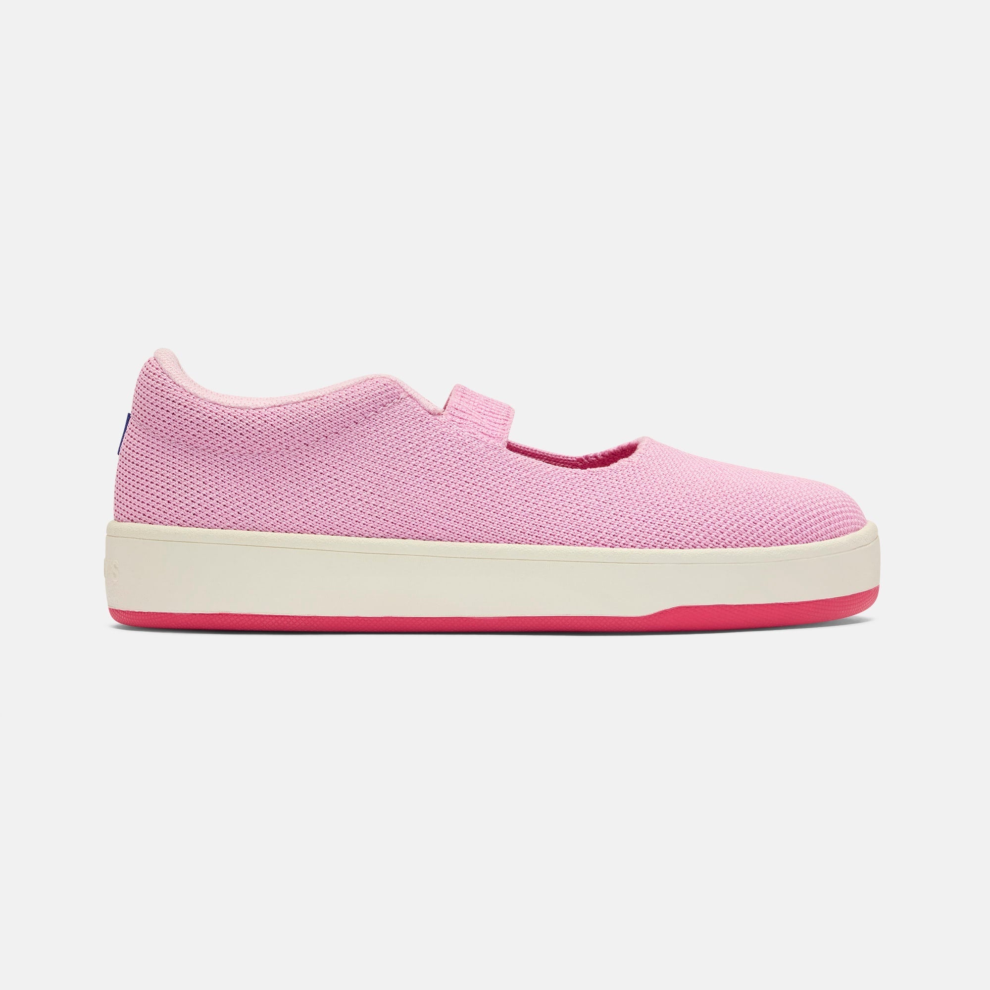 side | The Kids MJ Sneaker in Tutu shown from the side.