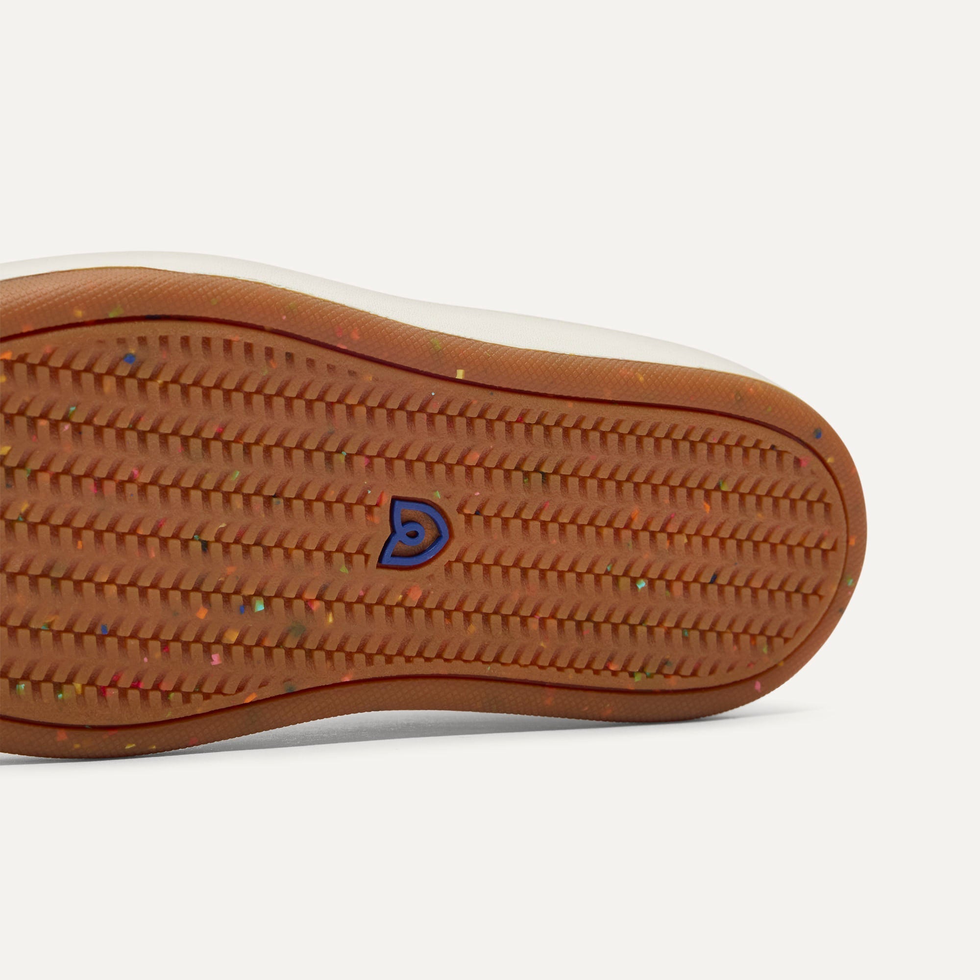 The sole of The Kids Stretch Sneaker in Bubblegum Pop.