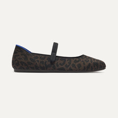 side | The Square Mary Jane in Classic Cheetah shown from the side.
